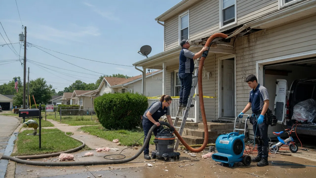 Water Damage Restoration in East Bank, WV near me